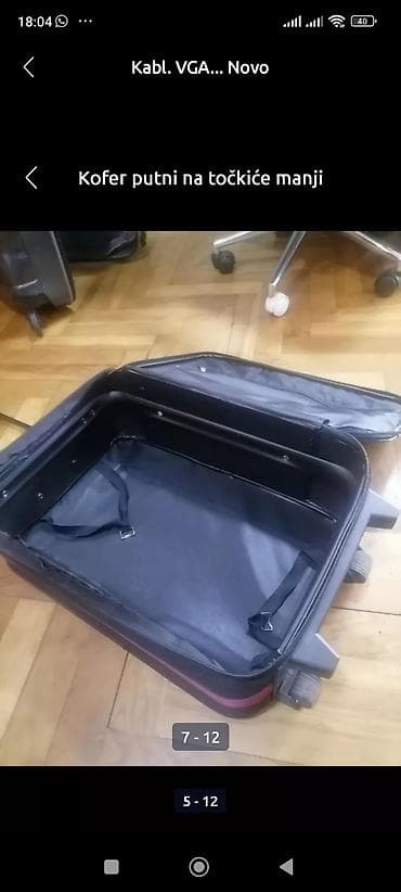 Kofer manji platneni oko 55 /35 /20 ispravan dobar
Mirjevo na lalafo.rs — 5 Kofer manji platneni oko 55 /35 /20 ispravan dobar
Mirjevo — 5