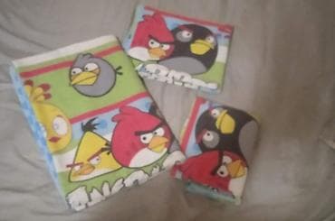 Posteljina za decu – motiv Angry Birds - Set sa popularnim Angry na lalafo.rs — 1 Posteljina za decu – motiv Angry Birds - Set sa popularnim Angry — 1