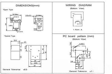 Home & Garden: SNGL relej Songle SLA-12VDC-SL-A, 1 Form A (SPST-NO), za PCB ugradnju at lalafo.rs — 1 Home & Garden: SNGL relej Songle SLA-12VDC-SL-A, 1 Form A (SPST-NO), za PCB ugradnju — 1