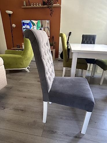 Furniture: Prodajem moderan trpezarijski set koji čine sto i 6 stolica. Sto je at lalafo.rs — 6 Furniture: Prodajem moderan trpezarijski set koji čine sto i 6 stolica. Sto je — 6
