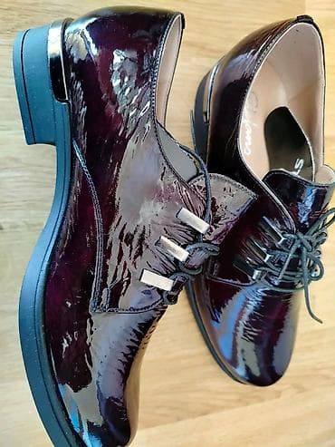 Ženske lakovane cipele Stefano - Model: šnir – vezivanje sa četiri na lalafo.rs — 5 Ženske lakovane cipele Stefano - Model: šnir – vezivanje sa četiri — 5