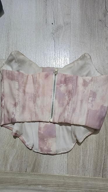 Underwear: Korzet top bez bretela u pastelno ružičasto-lila tie-dye šari. - at lalafo.rs — 3 Underwear: Korzet top bez bretela u pastelno ružičasto-lila tie-dye šari. - — 3