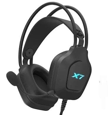Gejming slušalice X7 sa mikrofonom - Preko-ušne (over-ear) slušalice na lalafo.rs Gejming slušalice X7 sa mikrofonom - Preko-ušne (over-ear) slušalice