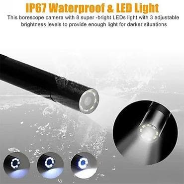 Merni alati i instrumenti: Industrijski endoskop sa ekranom i ugrađenom baterijom 2600 mAh - na lalafo.rs — 3 Merni alati i instrumenti: Industrijski endoskop sa ekranom i ugrađenom baterijom 2600 mAh - — 3