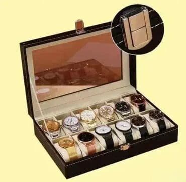 Kutije za odlaganje: Kutija za satove – Kutija za satove sa ogledalom ⌚💎 Karakteristike na lalafo.rs Kutije za odlaganje: Kutija za satove – Kutija za satove sa ogledalom ⌚💎 Karakteristike
