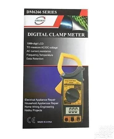 Laser Rangefinders: Amper klešta DM-6266 🔌 Precizno merenje struje bez prekidanja kola at lalafo.rs — 1 Laser Rangefinders: Amper klešta DM-6266 🔌 Precizno merenje struje bez prekidanja kola — 1