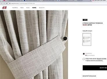 prsluk jaknica mango u: Dekorativne trake za zavesu – H&M HOME - Set od 2 komada - Boja at lalafo.rs — 5 prsluk jaknica mango u: Dekorativne trake za zavesu – H&M HOME - Set od 2 komada - Boja — 5
