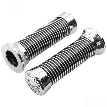 Ručke za motocikl – set (levo + desno) - Klasičan “ribbed” dizajn sa at lalafo.rs Ručke za motocikl – set (levo + desno) - Klasičan “ribbed” dizajn sa