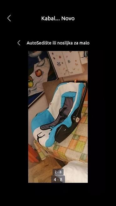 Auto sedište ili nosiljka do 13 kg Lorelli
Mirjevo at lalafo.rs — 2 Auto sedište ili nosiljka do 13 kg Lorelli
Mirjevo — 2