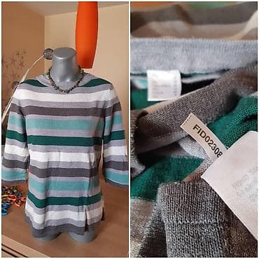 Personal Items: Ženska prugasta majica sa 3/4 rukavima. - Veličina: 38 (na etiketi at lalafo.rs — 2 Personal Items: Ženska prugasta majica sa 3/4 rukavima. - Veličina: 38 (na etiketi — 2