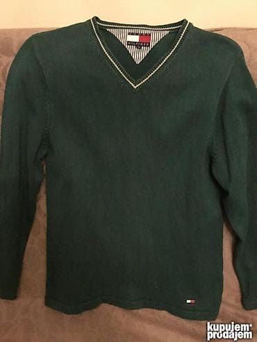 Original Tommy Hilfiger dzemper duks L 100% cotton Ramena 47cm na lalafo.rs — 1 Original Tommy Hilfiger dzemper duks L 100% cotton Ramena 47cm — 1