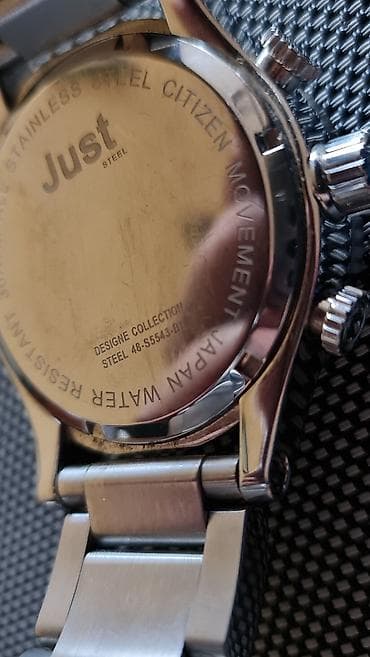 Muški ručni sat Just Steel - Kućište i narukvica: nerđajući čelik na lalafo.rs — 6 Muški ručni sat Just Steel - Kućište i narukvica: nerđajući čelik — 6