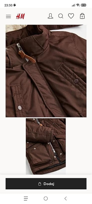 Jakna parka za dečake,kao nova, vel 128cm, 7-8 godina. Braon boja na lalafo.rs — 3 Jakna parka za dečake,kao nova, vel 128cm, 7-8 godina. Braon boja — 3
