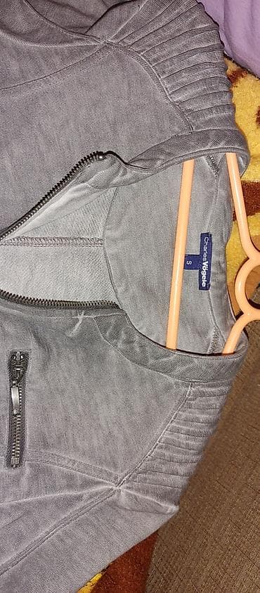 kom sa etiketom: Ženska jakna Charles Vögele – veličina S - Boja: siva/stone wash at lalafo.rs — 2 kom sa etiketom: Ženska jakna Charles Vögele – veličina S - Boja: siva/stone wash — 2