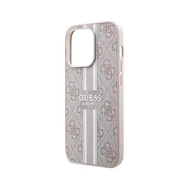 Maska Guess Magsafe 4G Pu Printed Stripes za iPhone 15 Pro 6.1 roze na lalafo.rs — 5 Maska Guess Magsafe 4G Pu Printed Stripes za iPhone 15 Pro 6.1 roze — 5