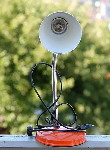 Vtg Orange Atomic Podesiva Space Age Mid-Century stona lamp. Vintage na lalafo.rs — 3 Vtg Orange Atomic Podesiva Space Age Mid-Century stona lamp. Vintage — 3