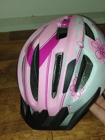 Dečija biciklistička kaciga vel 49-54 obim sa cvetnim dizajnom - na lalafo.rs — 8 Dečija biciklistička kaciga vel 49-54 obim sa cvetnim dizajnom - — 8