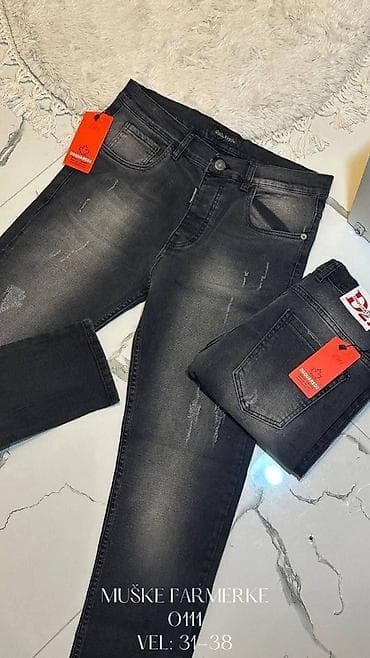I. 12. Novi modeli muških farmerki
Vrh kvalitet
Vel. 31-38
3799 na lalafo.rs — 4 I. 12. Novi modeli muških farmerki
Vrh kvalitet
Vel. 31-38
3799 — 4