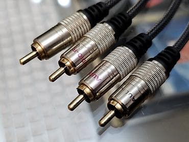 Audio interkonekt kabl – 2x RCA na 2x RCA (stereo) - Tip konektora na lalafo.rs Audio interkonekt kabl – 2x RCA na 2x RCA (stereo) - Tip konektora