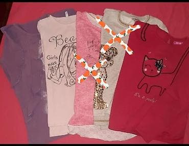 AKCIJA TRI ZA 500 Lepi duksevi i za devojčice vel 6-7 at lalafo.rs AKCIJA TRI ZA 500 Lepi duksevi i za devojčice vel 6-7