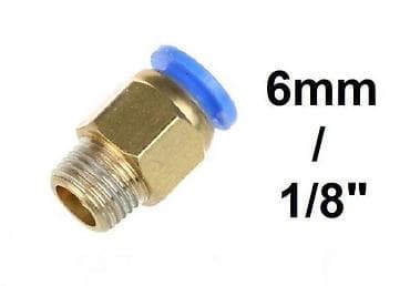 Brza pneumatska spojnica PC tipa – crevo 6 mm na navoj 1/8" - Tip at lalafo.rs — 2 Brza pneumatska spojnica PC tipa – crevo 6 mm na navoj 1/8" - Tip — 2