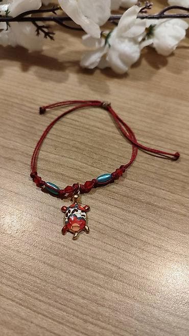 Naručiva narukvica sa privjeskom kornjače - Ručno pletena narukvica na lalafo.rs — 2 Naručiva narukvica sa privjeskom kornjače - Ručno pletena narukvica — 2