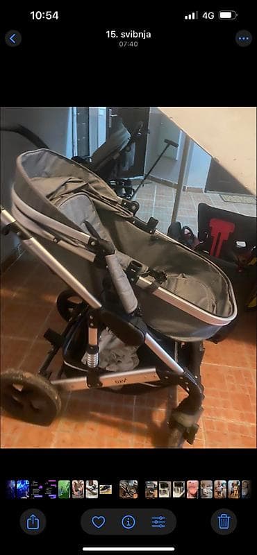 Kombinovana bebi kolica + mini ranac - Kolica sa čvrstim na lalafo.rs — 1 Kombinovana bebi kolica + mini ranac - Kolica sa čvrstim — 1