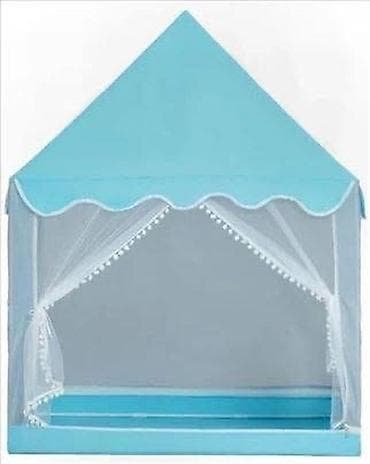 Šator za decu novo kućica sa zavesama Sator je lagan i prenosiv na lalafo.rs — 3 Šator za decu novo kućica sa zavesama Sator je lagan i prenosiv — 3