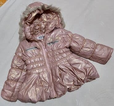 Zimska jaknica za devojčice. Vel 3/4 godine. Predivna i topla . Puder na lalafo.rs — 2 Zimska jaknica za devojčice. Vel 3/4 godine. Predivna i topla . Puder — 2