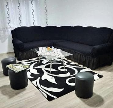 Прекривачи за гарнитуре са угром: Троседна двоседна фотеља 4500 динара na lalafo.rs — 2 Прекривачи за гарнитуре са угром: Троседна двоседна фотеља 4500 динара — 2