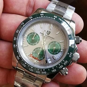PAGANI DESIGN PD-1644 Sport - 40mm - Zelena -Rolex Daytona na lalafo.rs — 2 PAGANI DESIGN PD-1644 Sport - 40mm - Zelena -Rolex Daytona — 2