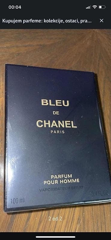 Bleu de Chanel Parfum Pour Homme – 100 ml (MOŽE KOREKCIJA CENE) - na lalafo.rs — 2 Bleu de Chanel Parfum Pour Homme – 100 ml (MOŽE KOREKCIJA CENE) - — 2
