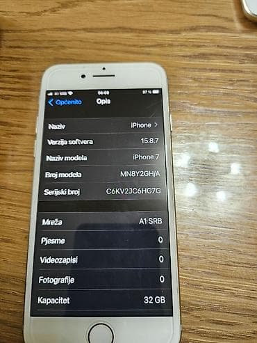 Apple iPhone 7 – 32 GB -90% Bh sim free icloud free - Model: iPhone at lalafo.rs — 7 Apple iPhone 7 – 32 GB -90% Bh sim free icloud free - Model: iPhone — 7