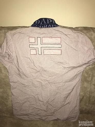Original NAPAPIJRI kosulja L / XL 100% cotton Ramena 50cm, Duzina na lalafo.rs — 4 Original NAPAPIJRI kosulja L / XL 100% cotton Ramena 50cm, Duzina — 4