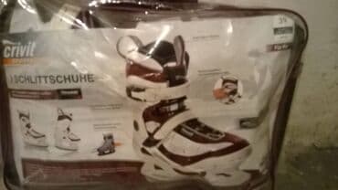 Ice skating equipment: Klizaljke Crivit br.39,kao nove u futroli.SAMO za hokej ne za at lalafo.rs — 2 Ice skating equipment: Klizaljke Crivit br.39,kao nove u futroli.SAMO za hokej ne za — 2