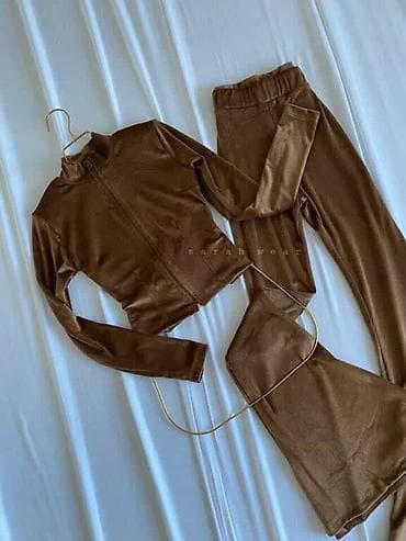 prsluk jaknica mango u: Damski komplet od somota – gornji deo + pantalone - Materijal na lalafo.rs — 2 prsluk jaknica mango u: Damski komplet od somota – gornji deo + pantalone - Materijal — 2