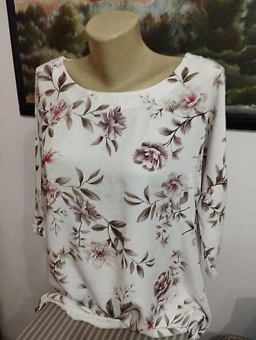 Bluza cvetnog dezena,lagana i prijatna za nošenje na lalafo.rs — 3 Bluza cvetnog dezena,lagana i prijatna za nošenje — 3