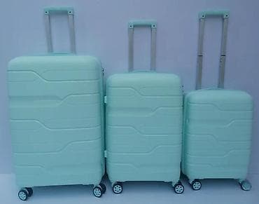 Travel suitcases and bags: Set od 3 kofera – tirkizno/menta boje, tvrda školjka - Tvrdi koferi at lalafo.rs — 5 Travel suitcases and bags: Set od 3 kofera – tirkizno/menta boje, tvrda školjka - Tvrdi koferi — 5
