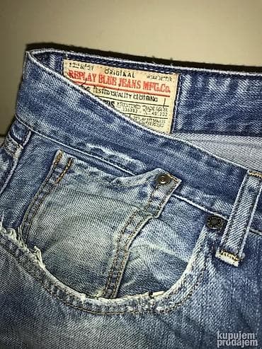 Original Replay farmerice 33/34 / 3 kom. 100% cotton Polustruk 45cm na lalafo.rs — 1 Original Replay farmerice 33/34 / 3 kom. 100% cotton Polustruk 45cm — 1