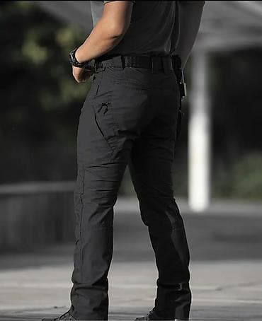 Muške taktičke pantalone – crne Veličina XL - Dizajn za svakodnevnu at lalafo.rs — 2 Muške taktičke pantalone – crne Veličina XL - Dizajn za svakodnevnu — 2