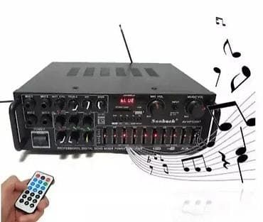 Bluetooth kvalitetno pojačalo za karaoke – Top model AKCIJA na lalafo.rs — 1 Bluetooth kvalitetno pojačalo za karaoke – Top model AKCIJA — 1