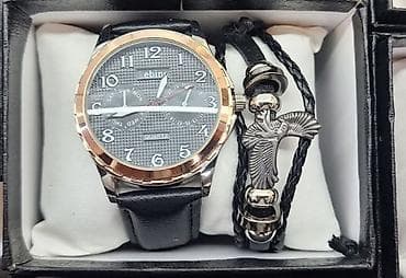 Muški set ručnih satova sa narukvicama - Više dizajna u kompletu na lalafo.rs — 5 Muški set ručnih satova sa narukvicama - Više dizajna u kompletu — 5