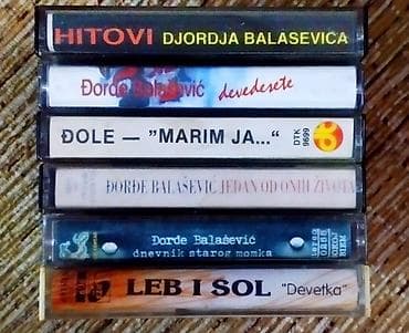 Ostalo: 6 originalnih kaseta Đorđe Balašević + Leb i sol Devetka na lalafo.rs — 8 Ostalo: 6 originalnih kaseta Đorđe Balašević + Leb i sol Devetka — 8
