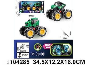 Dečji off-road monster traktor – igračka sa svetlima i zvukom - na lalafo.rs Dečji off-road monster traktor – igračka sa svetlima i zvukom -