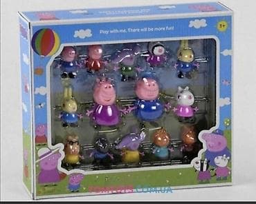 Peppa Prase Baka, Deka + Prijatelji 14u1 Peppa Pig 🐷👴👵🎉 Ovaj set na lalafo.rs — 1 Peppa Prase Baka, Deka + Prijatelji 14u1 Peppa Pig 🐷👴👵🎉 Ovaj set — 1