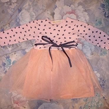 DeÄija haljinica sa dugim rukavima - Gornji deo: svetloružiÄasta na lalafo.rs DeÄija haljinica sa dugim rukavima - Gornji deo: svetloružiÄasta