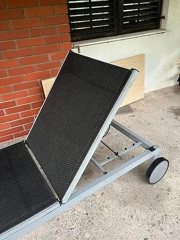 prsluk jaknica mango u: Baštenska ležaljka na točkiće - Konstrukcija od metala u svetlosivoj at lalafo.rs — 4 prsluk jaknica mango u: Baštenska ležaljka na točkiće - Konstrukcija od metala u svetlosivoj — 4