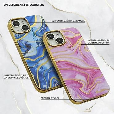 Futrola MARBLE za iPhone 15 Pro (6.1) plava. Kataloški broj: F113280 na lalafo.rs Futrola MARBLE za iPhone 15 Pro (6.1) plava. Kataloški broj: F113280