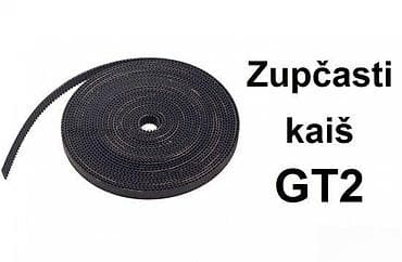 Personal Items: Zupčasti kaiš GT2 – otvoreni (metraža) - Profil: GT2, korak zuba 2 mm at lalafo.rs — 4 Personal Items: Zupčasti kaiš GT2 – otvoreni (metraža) - Profil: GT2, korak zuba 2 mm — 4