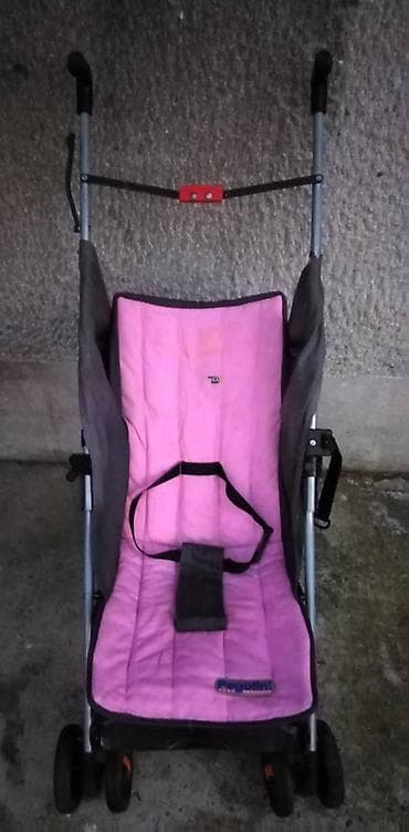 Kisobran decija kolica Pegolini sivo/crvena,malo flekava na lalafo.rs — 1 Kisobran decija kolica Pegolini sivo/crvena,malo flekava — 1